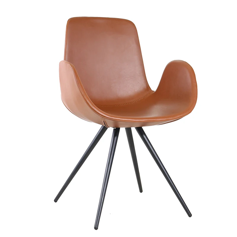 Nordic Luxury Furniture Outdoor Dining Hotel Arm Chairs Living Room Modern Single Sofa