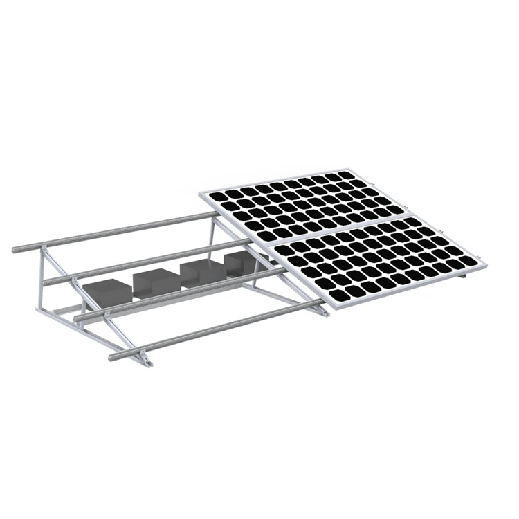 Aluminum 6005-T5 Solar Panel Mounting Bracket Structure Racks For Solar System