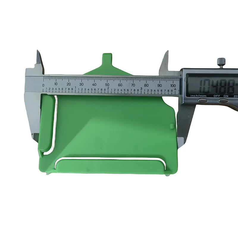 PC Plastic Green Landscape Rigid Badge Holder Label Holder for Mice Rats Rodents Breeding Cage