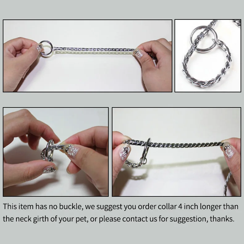 Gold collare pet big hip hop leads chains kit Dog collars choke necklace collar leash cuban dog chain