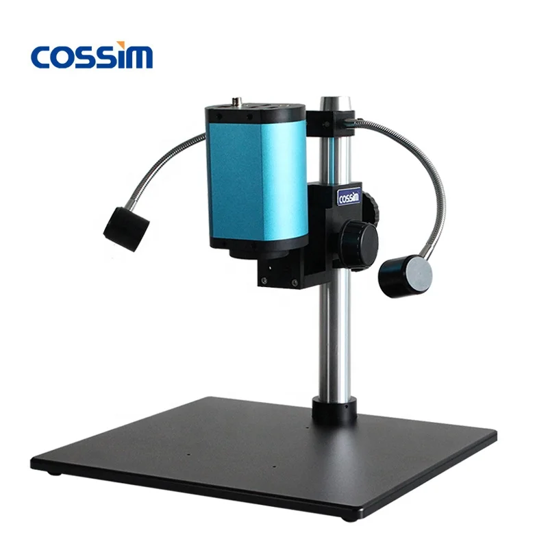 HVS-18V Integrated 4K Full-Automatic Focus Measuring Digital Microscope Camera with Measuring Software & Adjustable LED Light