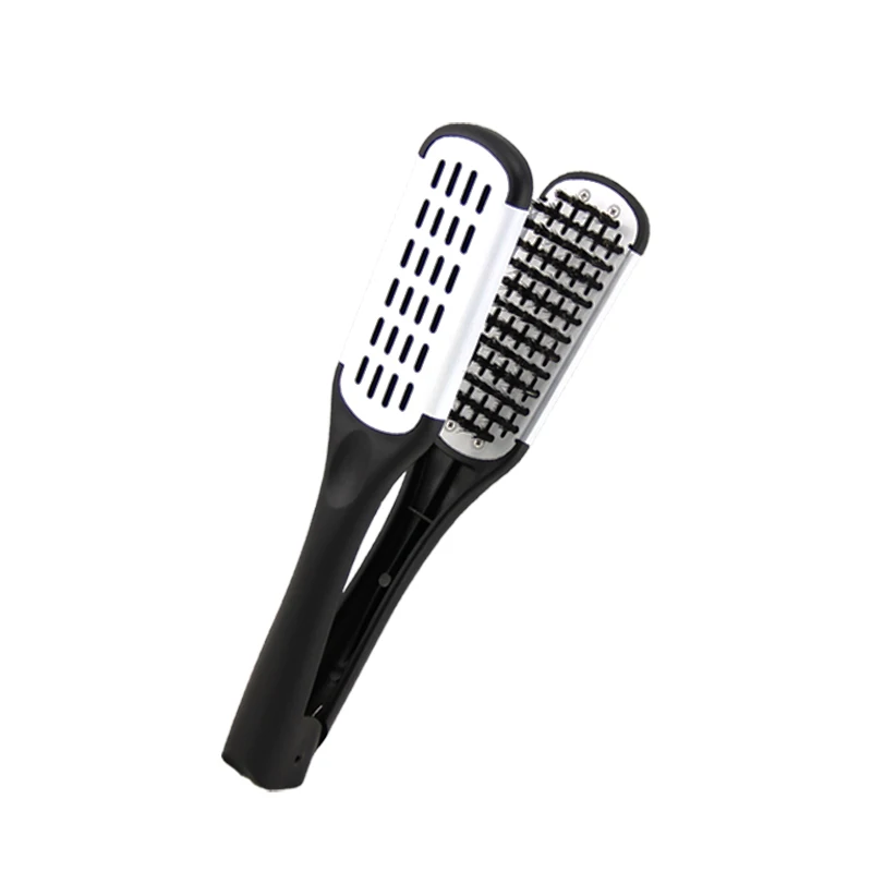 Custom Logo Beauty Salon Tools High Heat Resistance V shape Splint Comb