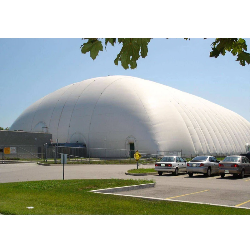 Заводская изготовленная на заказ мембранная крышка PVDF Спортивная воздушная купольная палатка для внутреннего и наружного гольфа большие наружные Надувные Купола с воздушной поддержкой