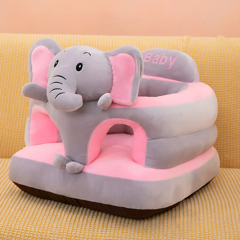 Teddy Bear Soft Kids Animal Shape Seats Baby Sofa Chair Children Panda Unicorn Plush Sit Baby Sofa