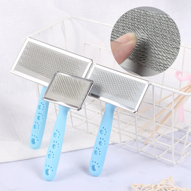 Wholesale Pet Cleaning Supplies Comb Cat And Dog Stainless Steel Needle Hair Removal Comb