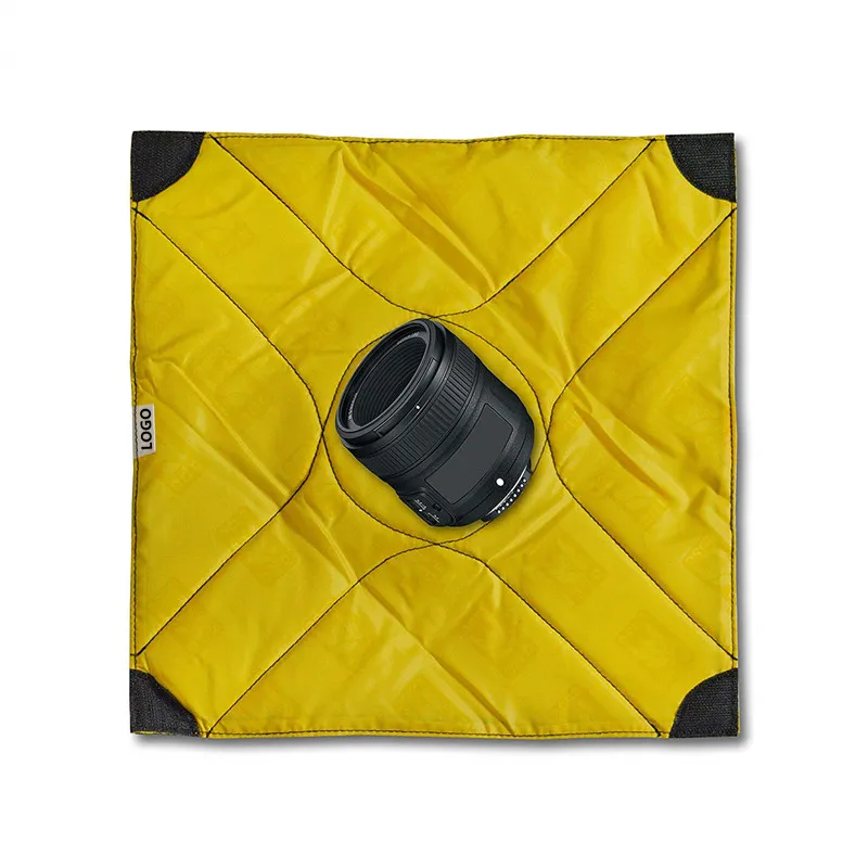 Handmade 12 inches Protective Wrap Soft Padded Protection with Magic Tape Closure for Lens Camera Equipments