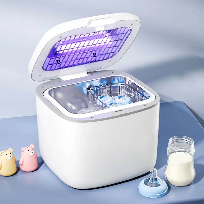 8L Manufacturer hot sale Bottle Sterilizer Smaller and Lighter UVC LED Rapid Sterilization for Ear Bud and Pacifiers