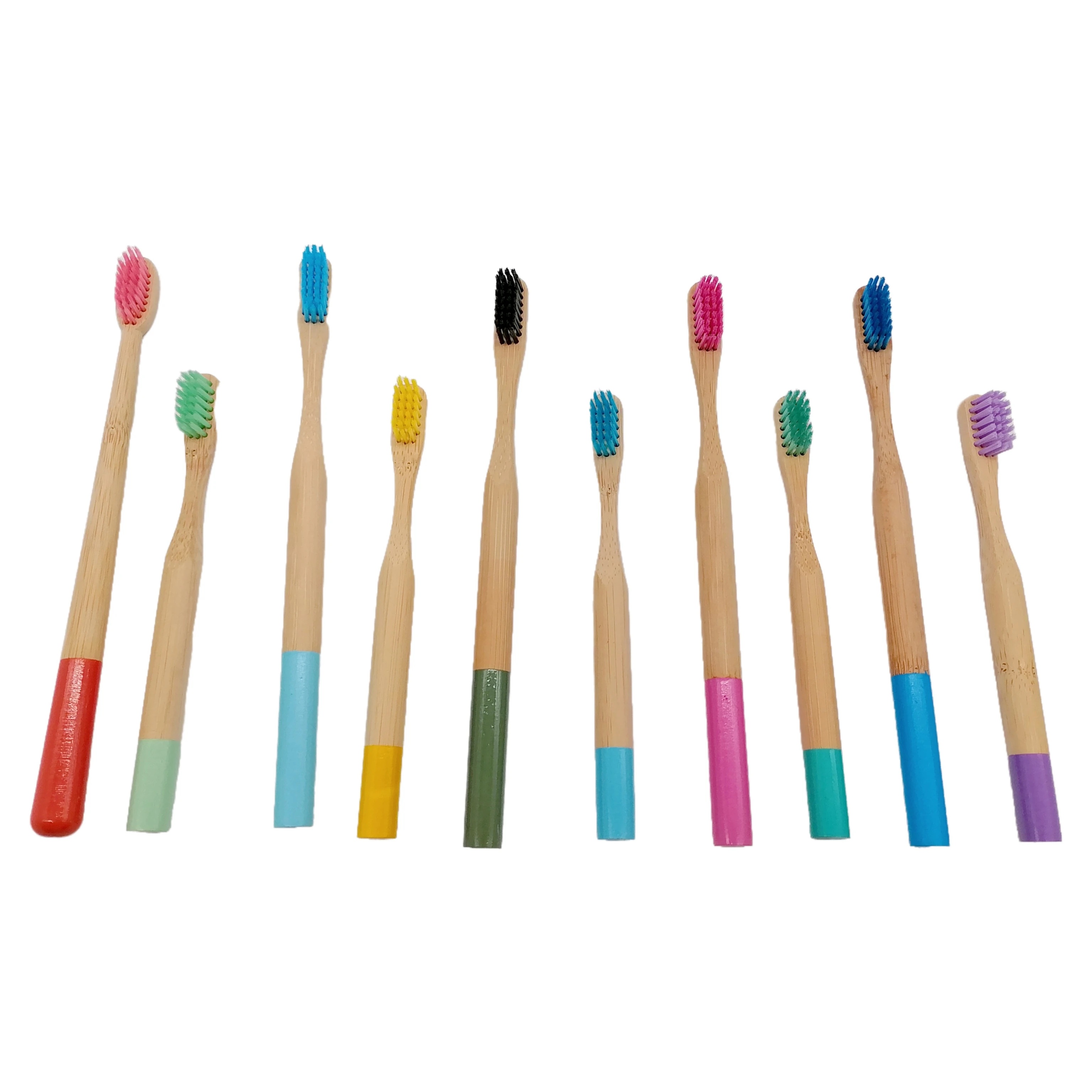 Environmentally Friendly Disposable Bamboo Toothbrush Kit Soft Hair Adult Dental Toiletries Home Hotel Custom Children Use