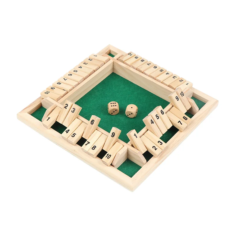 Popular Selling Four-Sided Flop Digital Game Parent-Child Board Game Bar Party Leisure Amusement Board Game