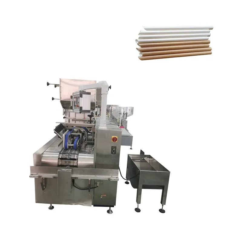 Automatic paper drinking strawhead making machine