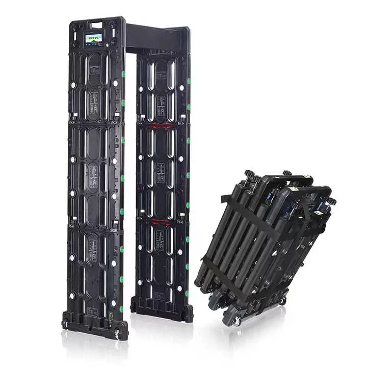 China Wholesale portable security door frame  hot sale Portable walk through metal detector