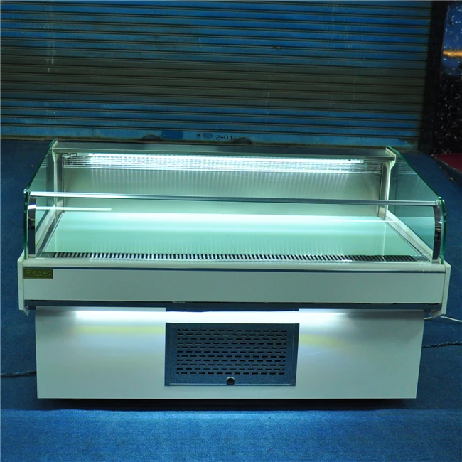 Commercial Refrigeration Equipment Open Cheese Fresh Meat  Freezer