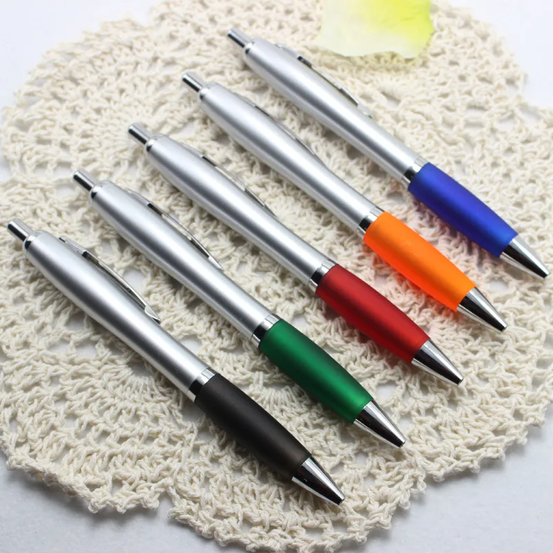 
Wholesale Personalized Logo Customized Plastic Ball Pen Stationery Ballpens Advertising Ballpoint Pens 