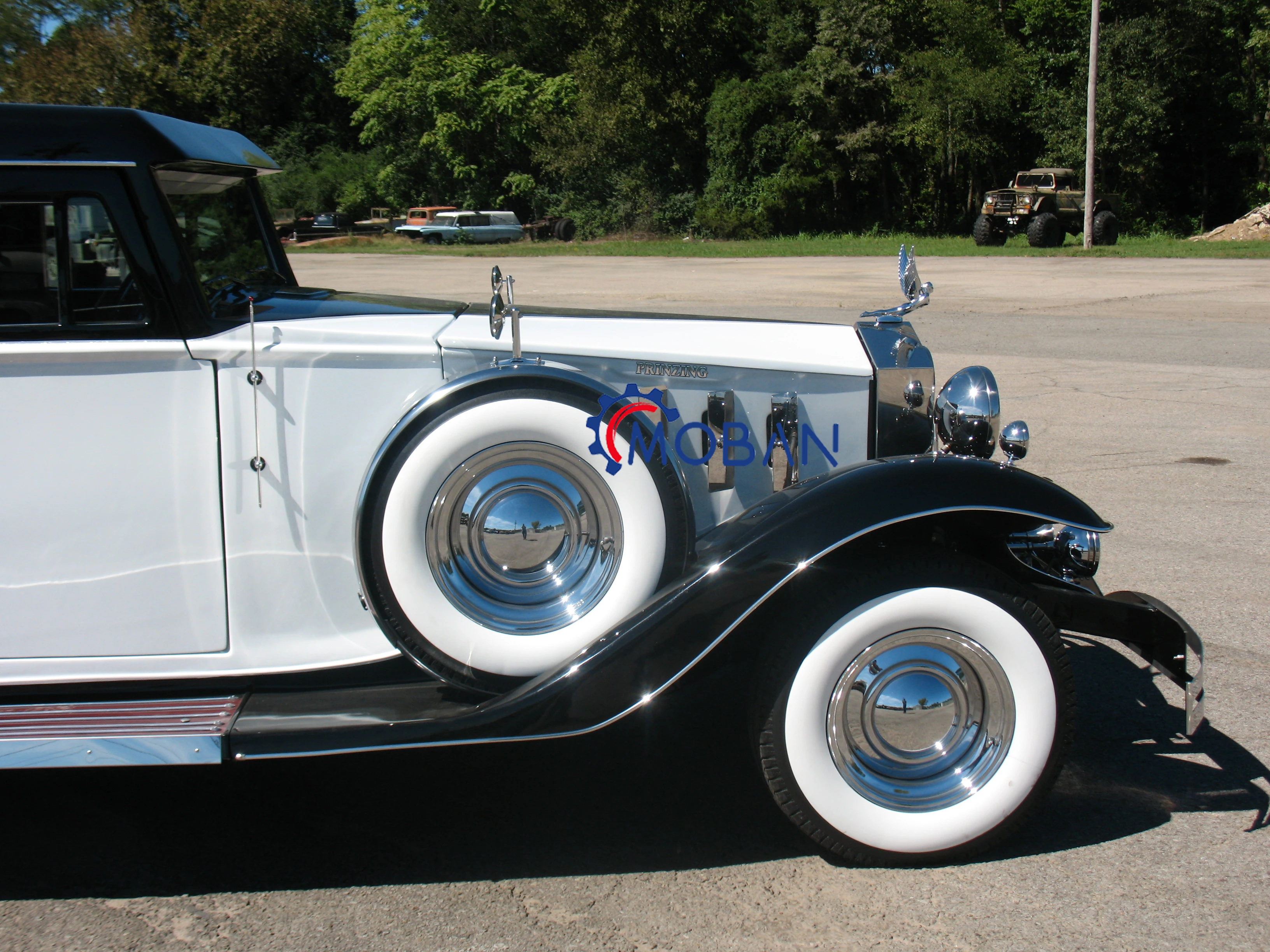 Special Hearse For Funeral Black and white Master Rouse hearse New Horse-Drawn Hearse