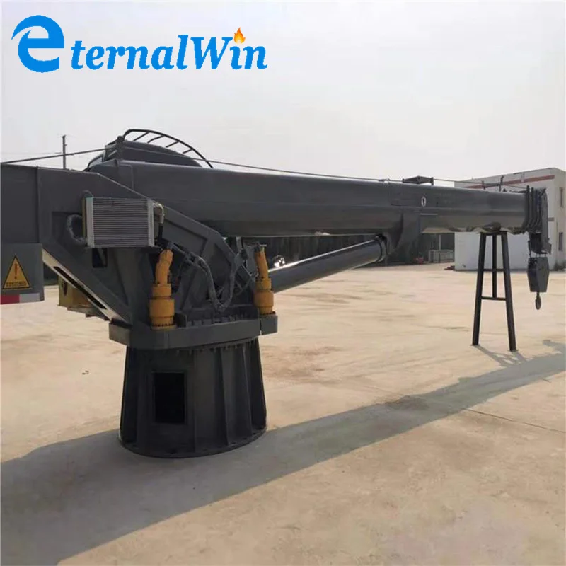 High Quality Marine Ship Hydraulic Slewing Crane, Deck Crane