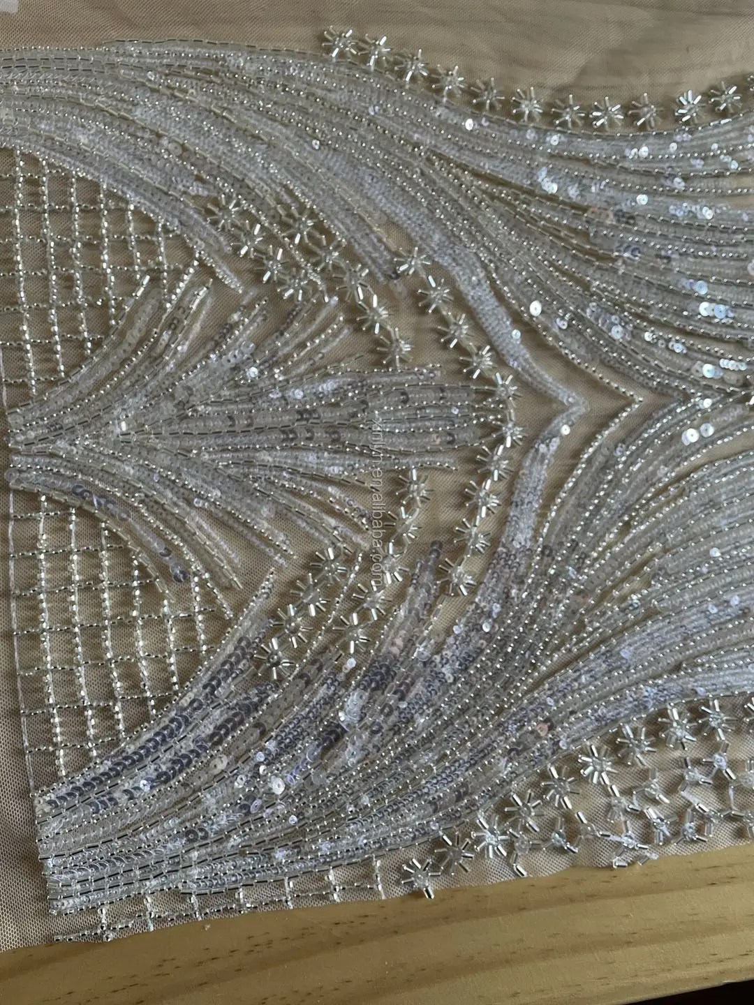 
Transparent clear Pet Sequin sequence film Fashion embroidery sequence film 