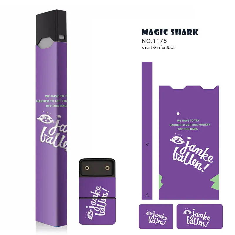 Для джуэл Крышка весь Защитная 3M Vape ручка облегающий чехол