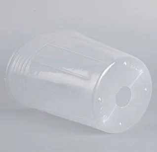 Чаша для орхидеи одноразовая прозрачная мягкий пластиковый горшок рассады питательная чашка цветочный