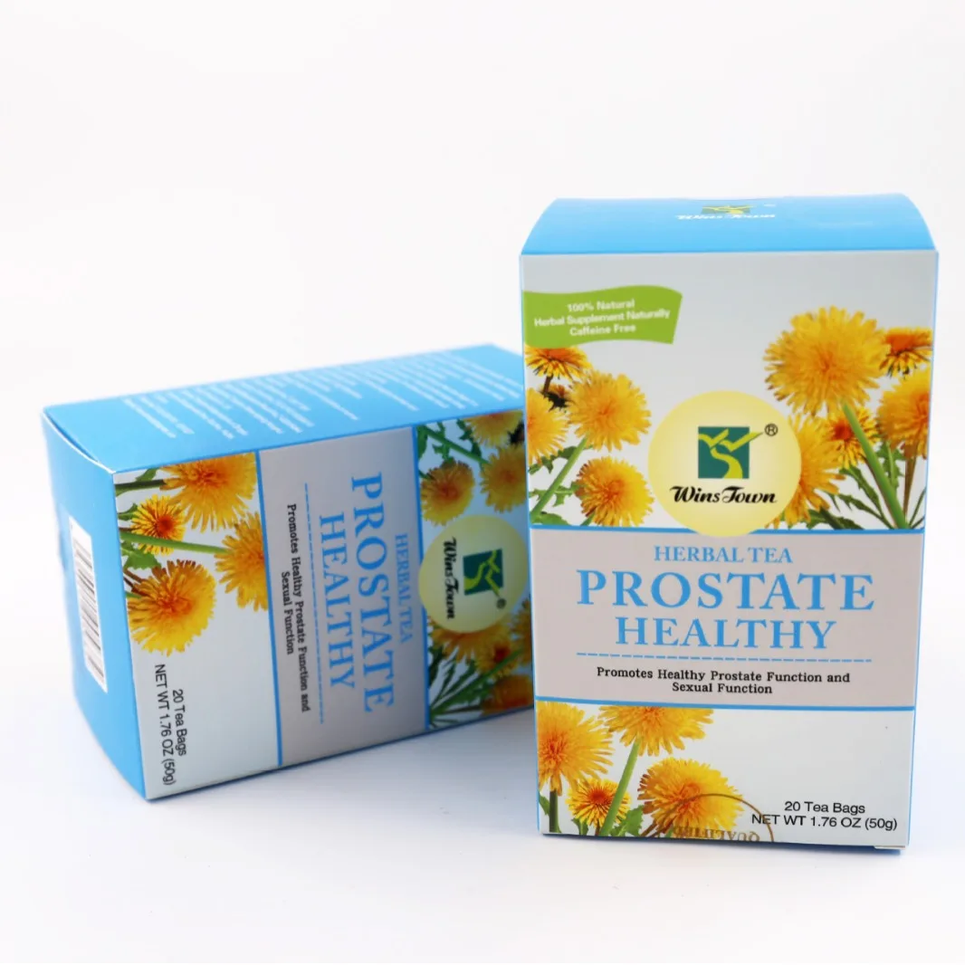 Prostate Tea Herbal Kidney Cleansing Sexual Function Enhancing Raw Flower Tea in Boxes 20 tea bags per box