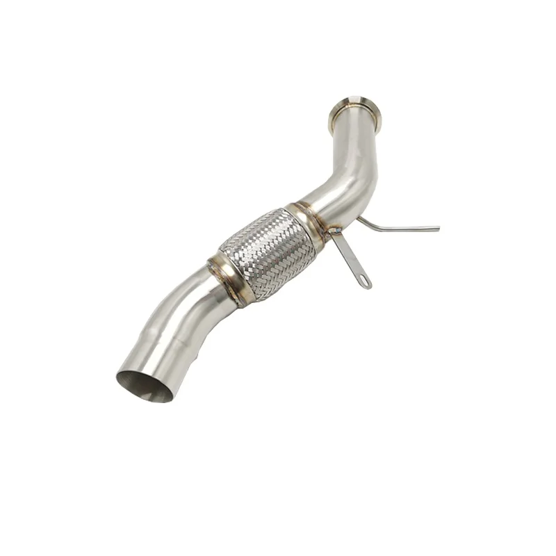 Выхлопная труба SS Turbo V-Band подходит для BMW 2005-2008 5 серии E60 E61 520d M47N2