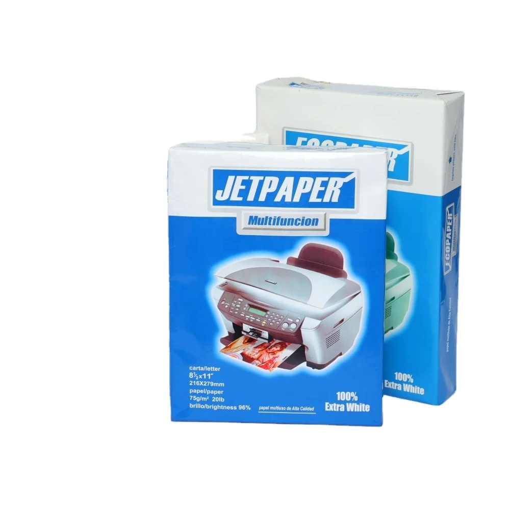 Factory Sale Wood Pulp A4 Paper 70 Gsm 75gsm 80gsm 500 Sheets Smooth High Brightness