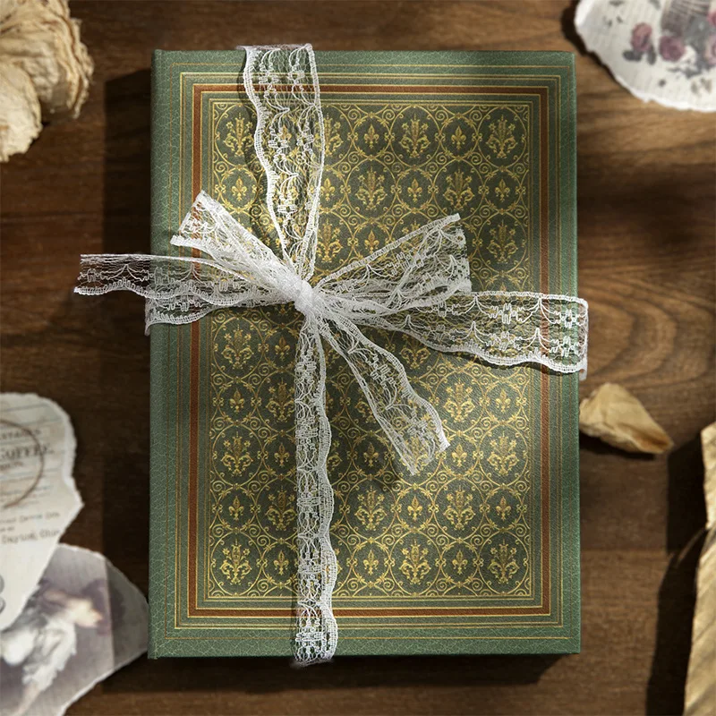 Wholesale creative retro plant notebook color inner page illustration decoration diary notebooks journal