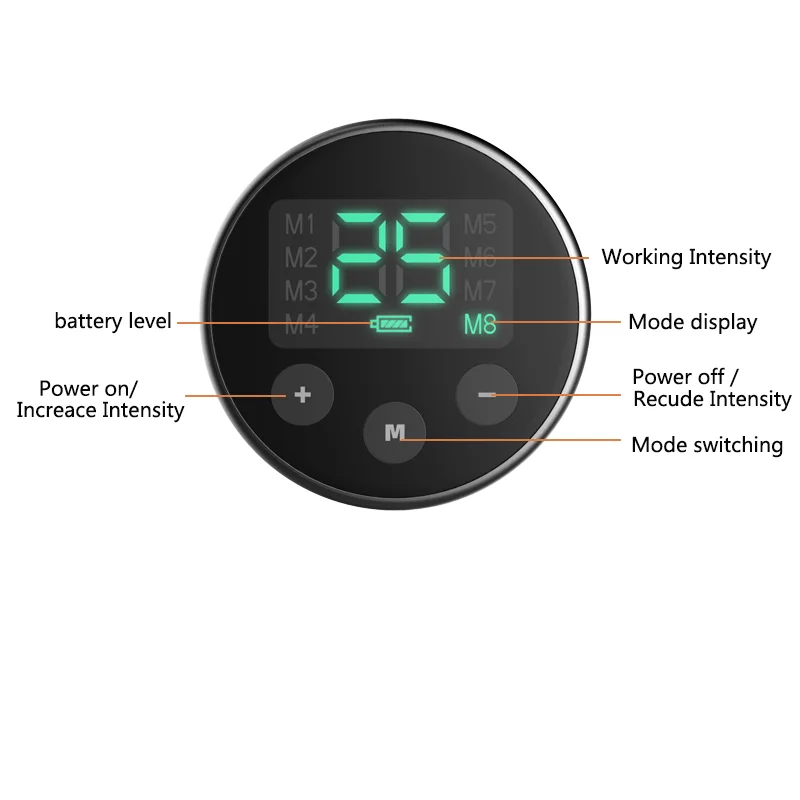 Muscle Trainer Intelligent Abs Stimulator Abdominal Abs Muscle Training Gear Muscle Toner Men Portable Fitness Workout Home