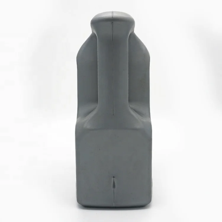 
4L black plastic Oil bottle Lubricating oil drum for car and machine packing with Oil 