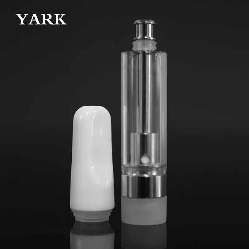 Yarktech Lead Free 0.5ml 510 Thread Cbd Cartridge Custom Logo 1ml 510 Cbd Oil Cartridge