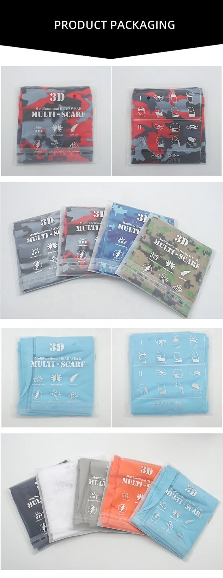 wholesalers custom reusable washable summer lady knitted printed half sport training cycling neck face balaclava scarf mask