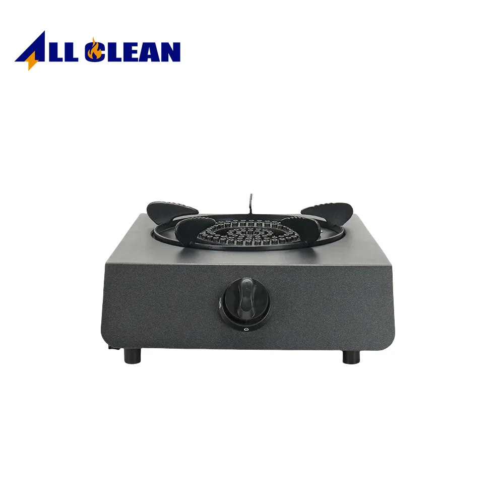 Hot Selling Portable Kitchen Stove Cheap Table Top Stainless Steel LPG/NG Gas Burner Electric Power Ceramic Glass Household Use
