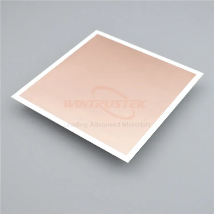 DBC Direct Bonded Copper Substrate Alumina Metallized Ceramic Plate