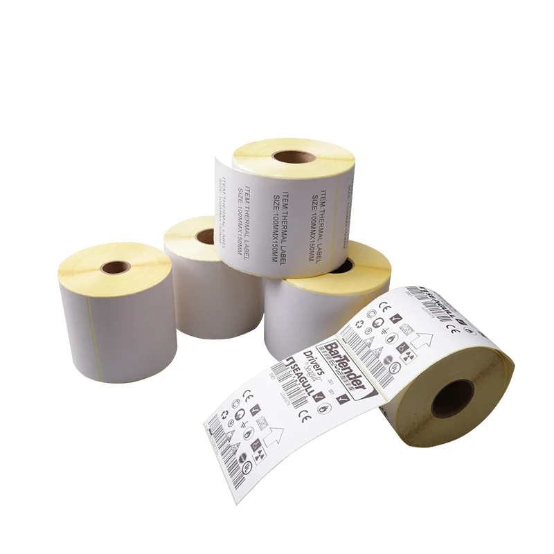 Manufacturers process and directly sell customizable with high viscosity and high quality 4x6 inch thermal label paper