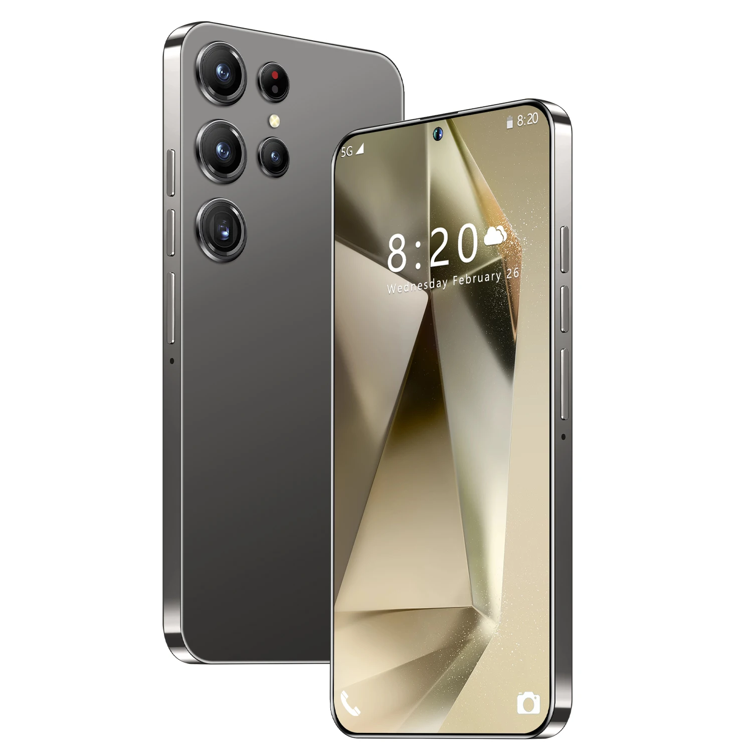 s24 Ultra 7.3 Inch High Definition Pixel Large Screen Android 13 All In One Video Game Wireless Network Low Cost 5G Mobile Phone