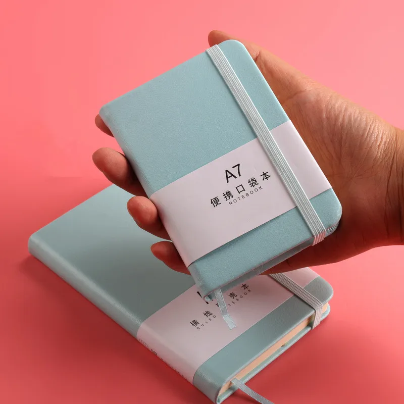 2023 wholesale leather A6 A7 organiser dotted journals libreta diary note book notebooks