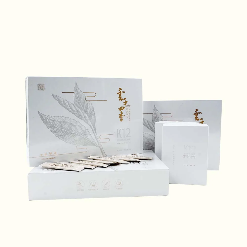 
Yunnan K12 Health Instant Puer Black Tea Powder In Bulk with red color 