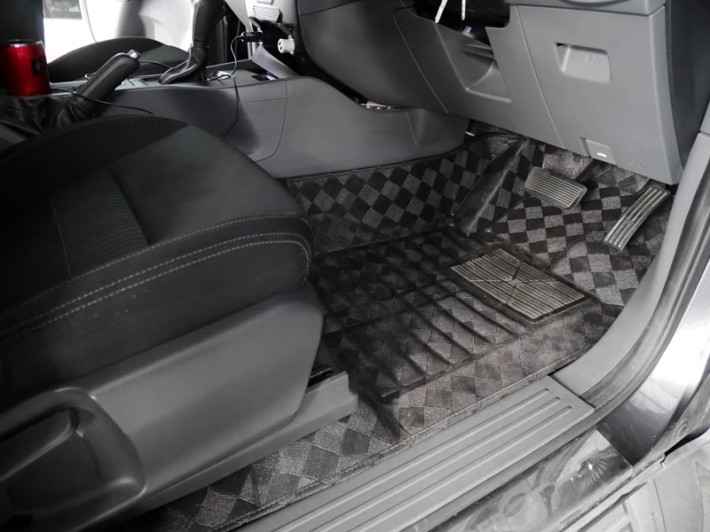 5d accesories Car  Mats  PVC Luxury Customized logo Dedicated Customized Wholesale for Ford Ranger right-hand-drive