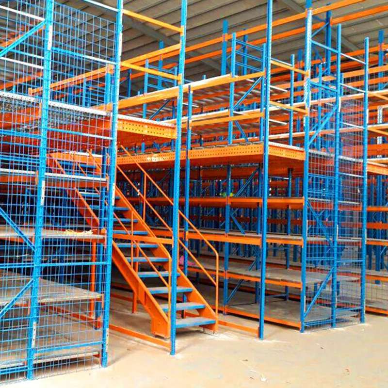 Стальная рама чердак Лофт Мезонин стеллаж система складов платформа для хранения стеллаж Мезонин пол