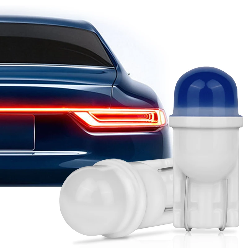 Hot Selling Factory 12V T10 Ceramic Car Led Bulbs Round Lens Astigmatic Beam Side Marker Lights