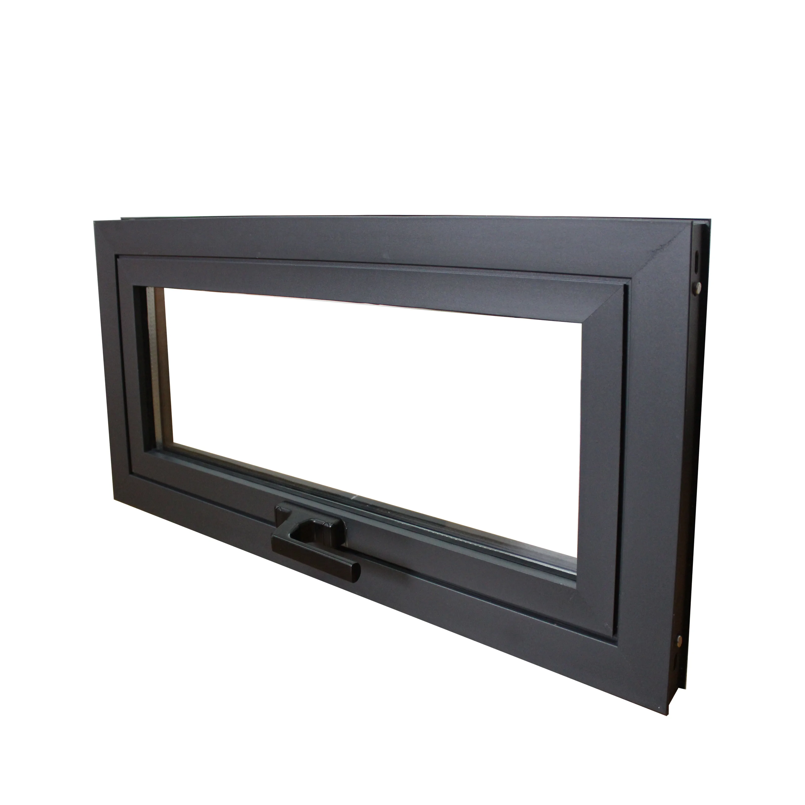 Minglei Black Aluminum Awning Australia Standard Window with Nail fin