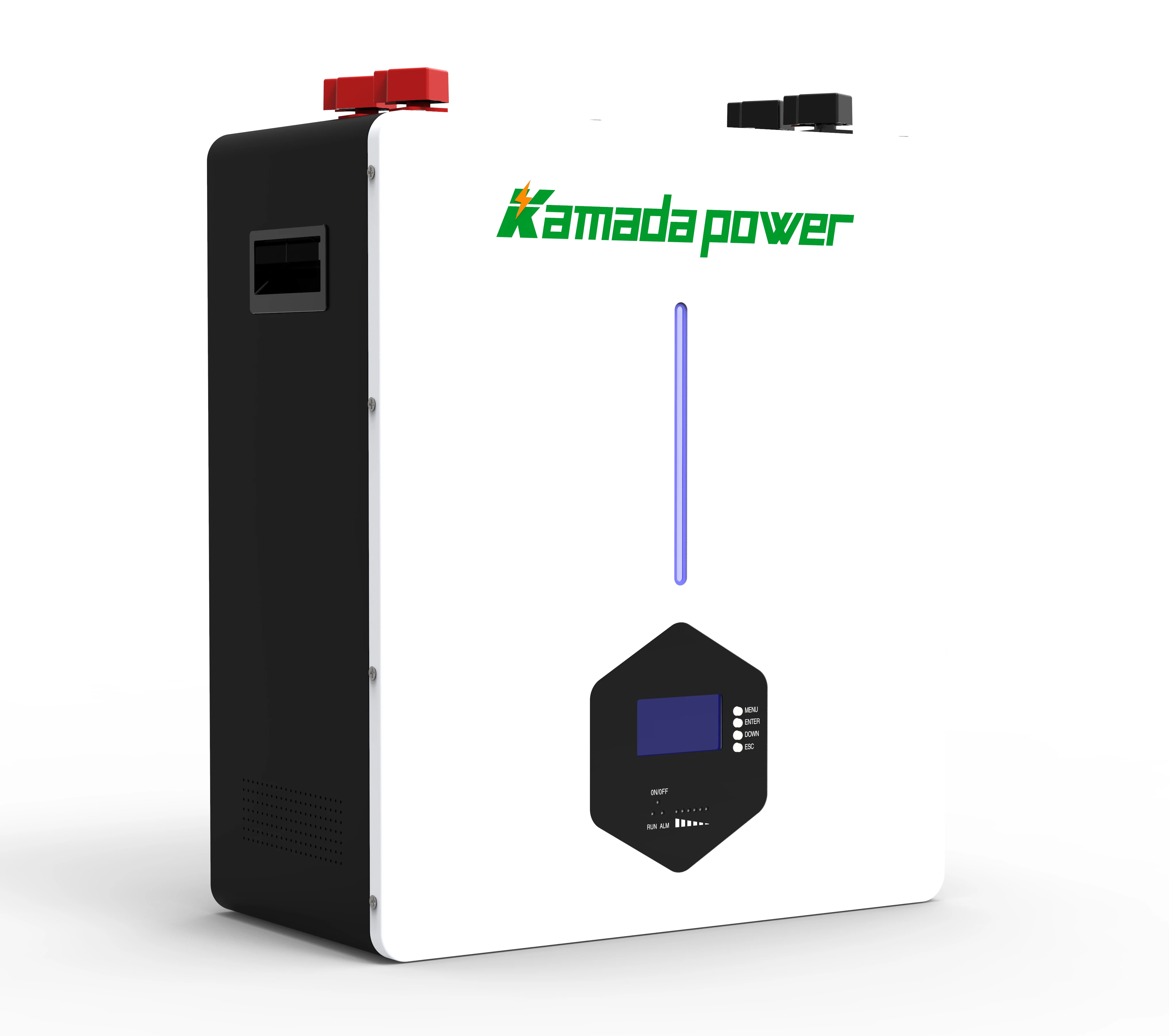 Китайский завод Powerwall 5 кВтч 10 литий-ионная батарея Lifepo4 домашняя солнечная для хранения энергии новый дизайн 48100 48120