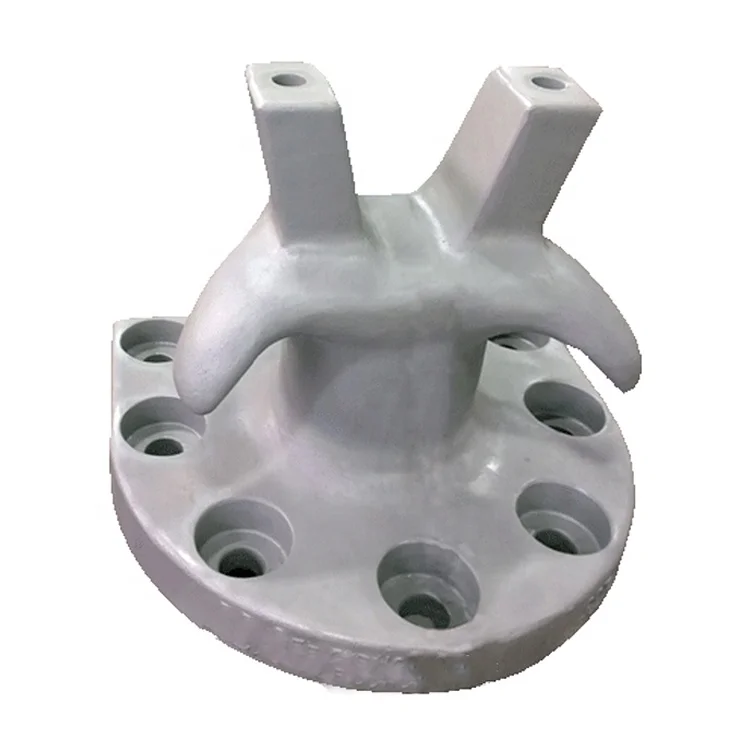 
Best sale wholesale cast iron marine dock boat mooring stag horn bollard 