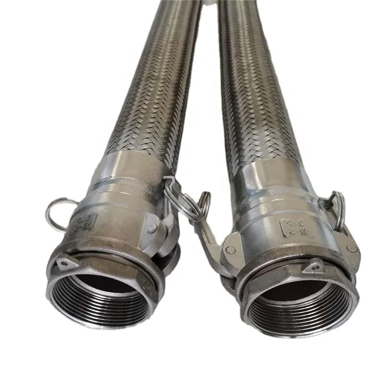 
Wrench-type quick-connect metal hose threaded metal hose for steel mills 