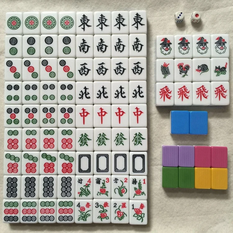 
Malaysia mahjong set customized mahjong tiles 