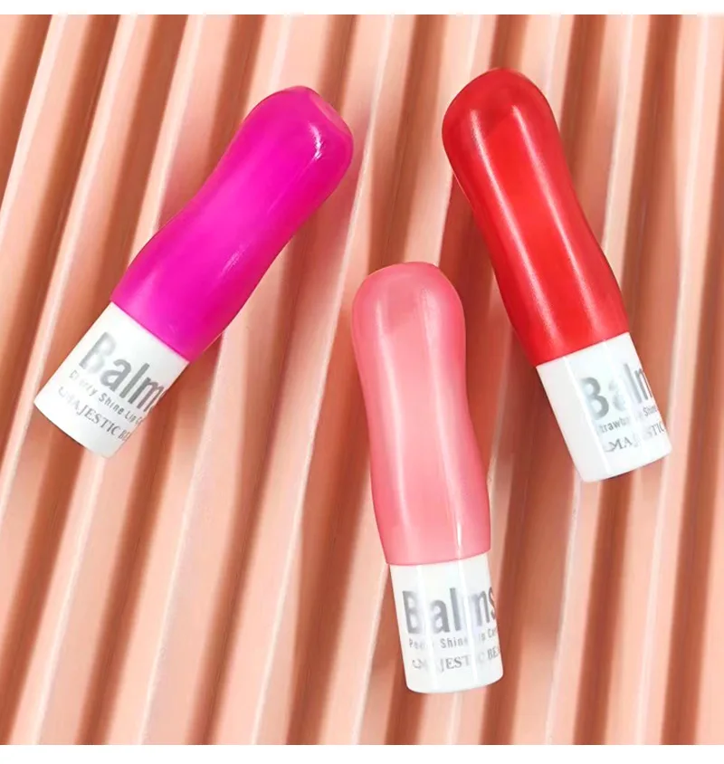 Wholesale Long Lasting Moisturizing Lip Moisturizer Soothing Fashion Color Changing Non-stick Cup Lip Balm