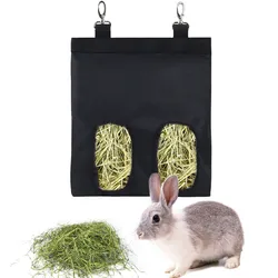 Small pet rabbit hay bag chinchilla rat feeding bag mole feeding bag