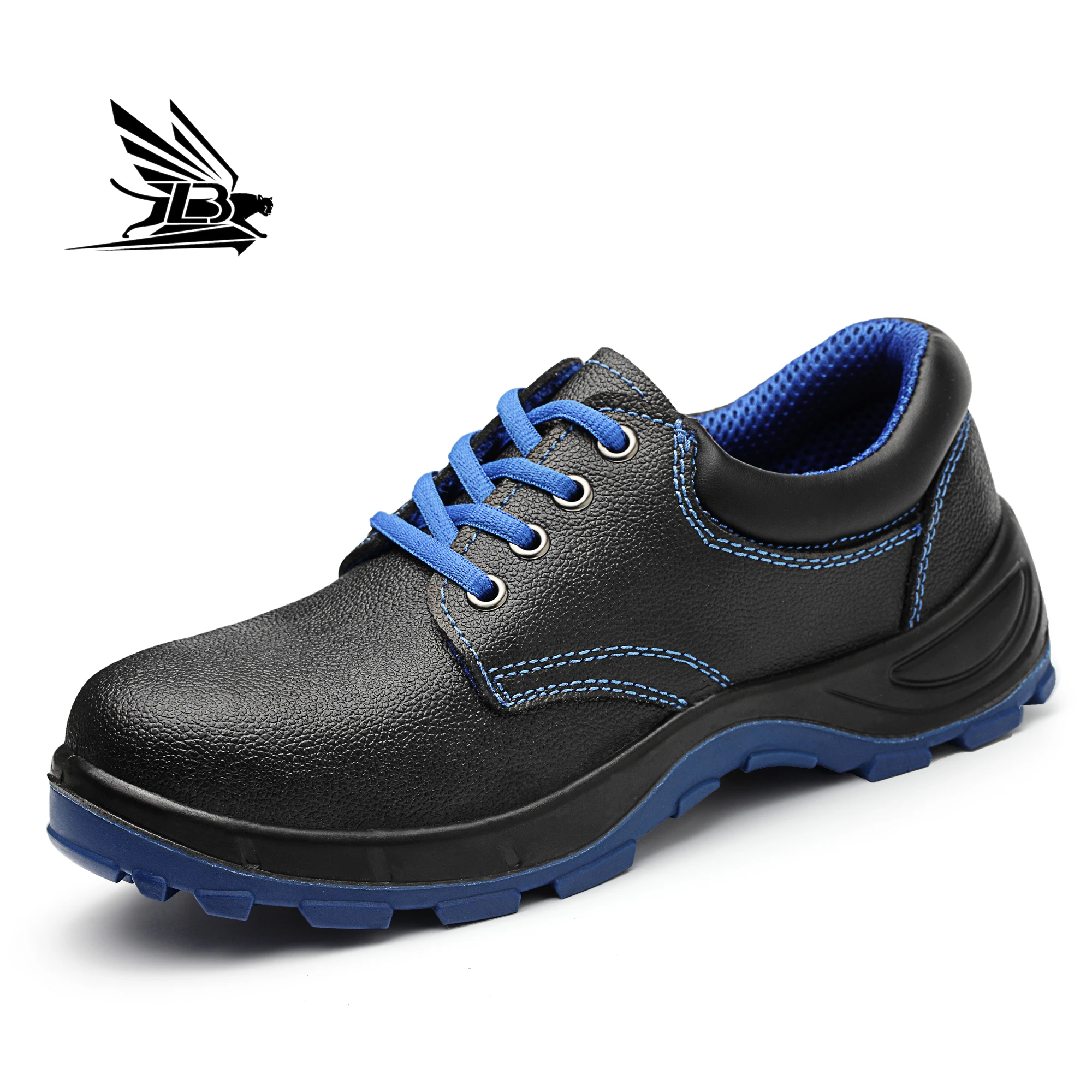 anti-smash and stab-proof insulated 6KV safety shoes Two-layer cowhide Breathable safety shoes
