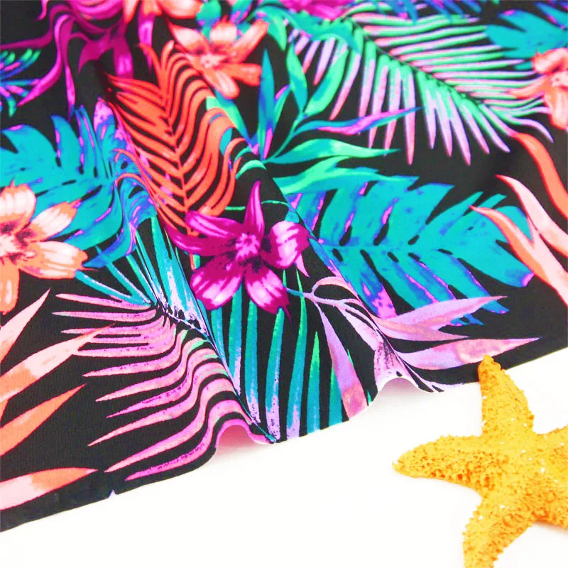 5 Yards MOQ 40D spandex digital printed fabric for leggings