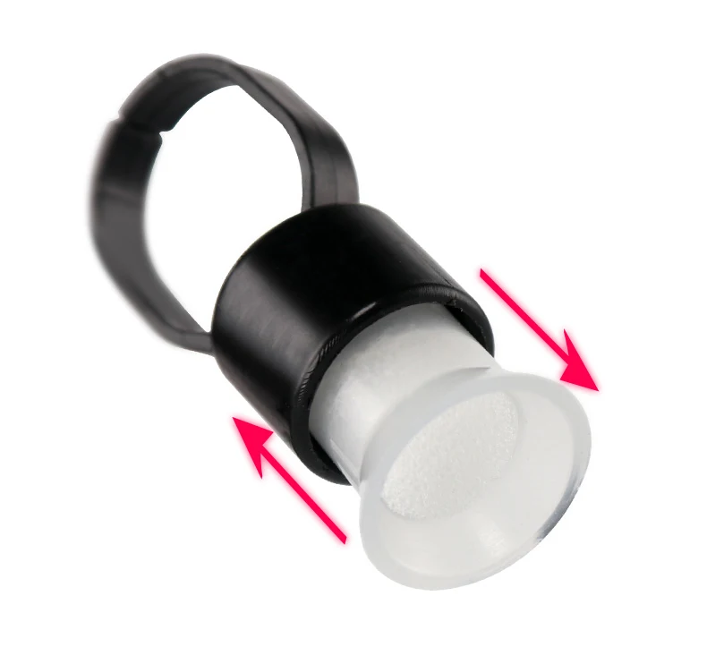 Wholesale high quality pigment cup tattoo ink caps tattoo ink cup