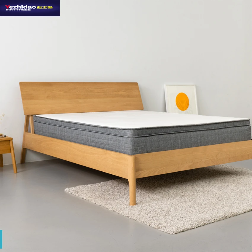 
High Density Bed Mattress Sponge Spring Mattress In Box Sleepwell Cheap Sleeping Sponge Mattress 